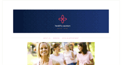 Desktop Screenshot of healthywomen.com.au